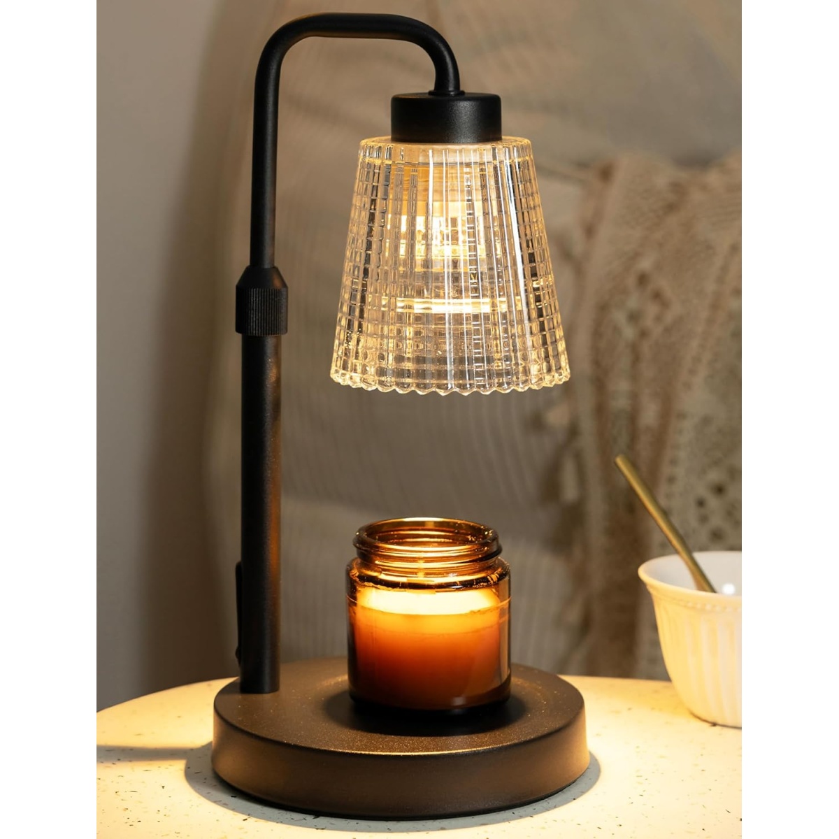 GODONLIF Adjustable Candle Warmer Lamp with Timer